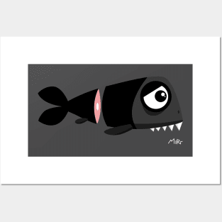 Funeral fish Posters and Art